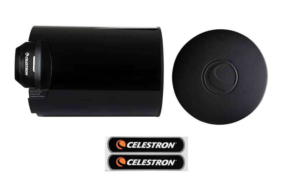Celestron paraluce alluminio dettaglio clip regolabili