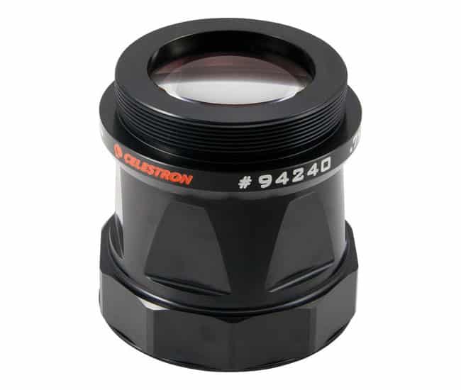Celestron Riduttore di Focale 0,7x per Edge HD 1400 in vista frontale