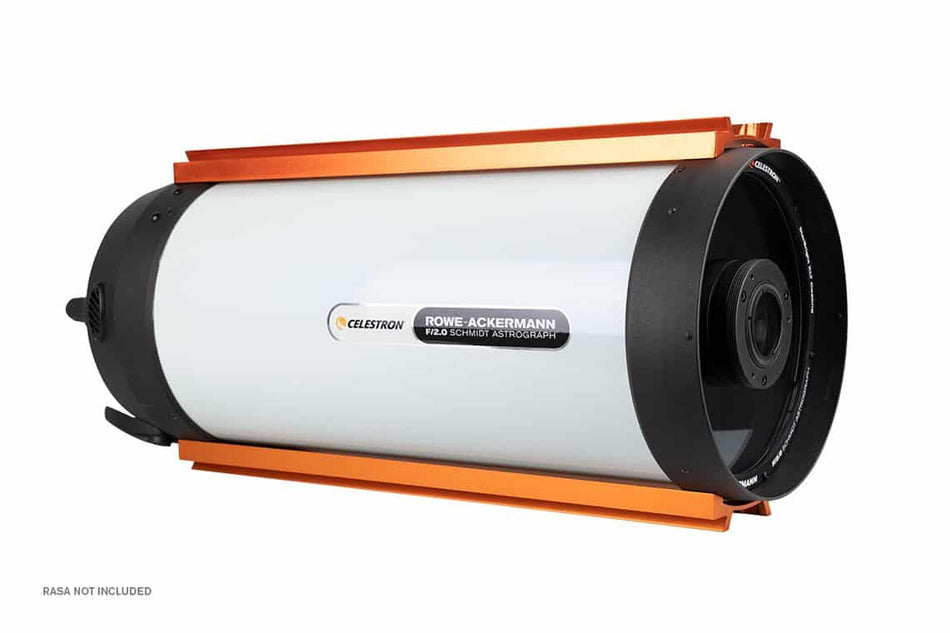 Celestron slitta Losmandy per RASA 8 vista 2
