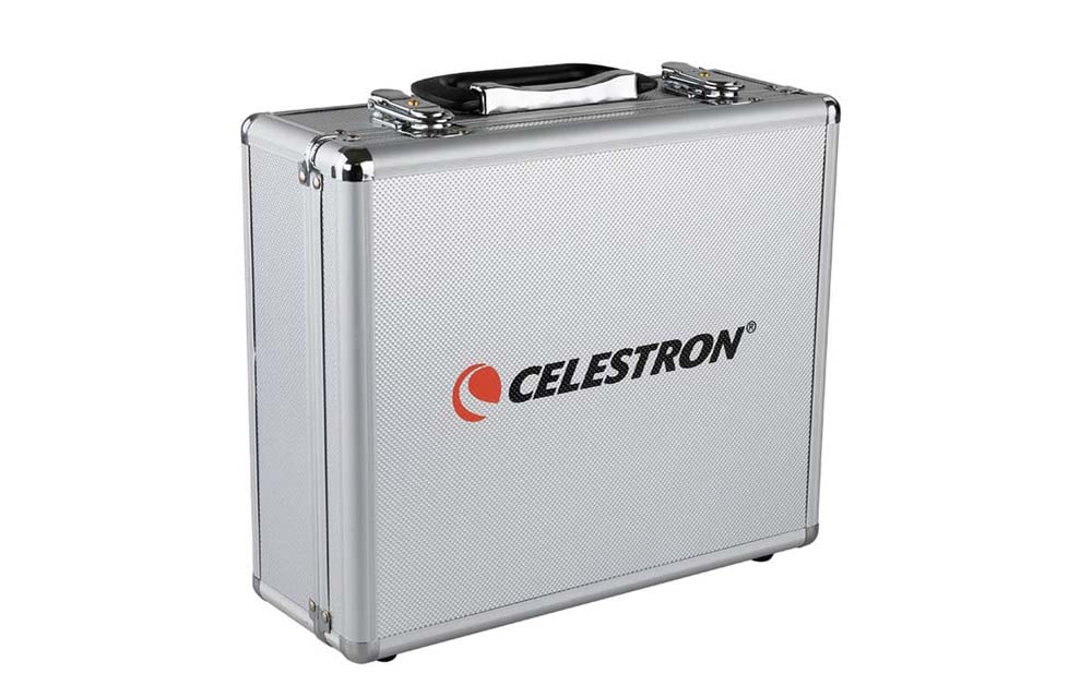 Celestron valigia rigida porta accessori vista chiusa