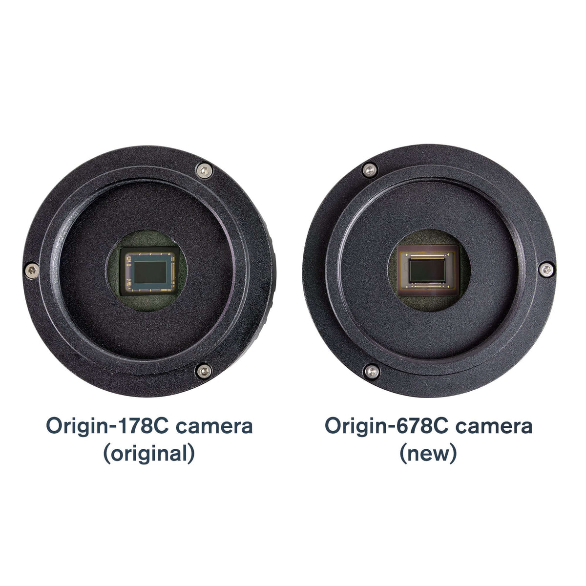Confronto Celestron Origin 678C Camera con modello 178C precedente