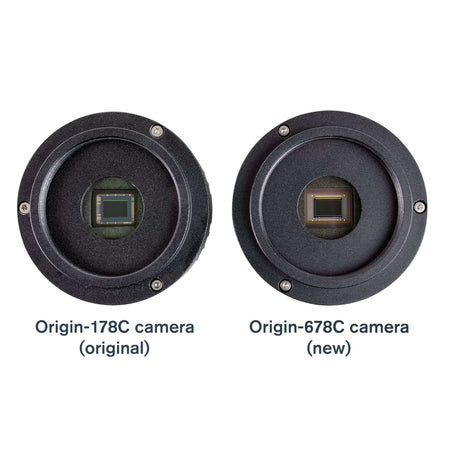 Confronto Celestron Origin 678C Camera con modello 178C precedente