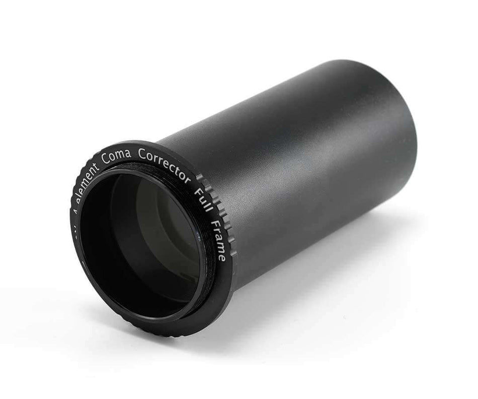 Correttore di coma GPU TS Superflat, ideale per astrofotografia con telescopi newtoniani f/4, design ungherese, 4 elementi.