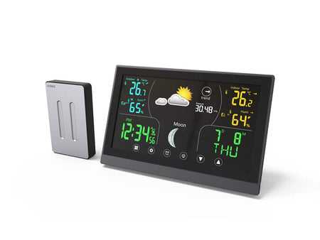 Stazione meteo DiProgress Hermes touch screen a colori