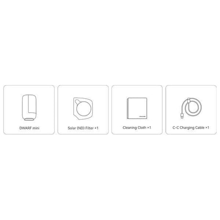 Componenti DwarfLab DWARF mini – Smart Telescope AP 30/150