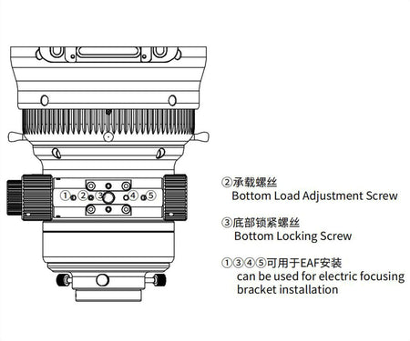 Schema meccanico Askar 160 APO F/7.0 Rifrattore Tripletto
