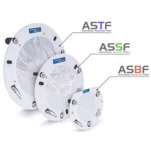 Baader Filtro Solare AstroSolar ASTF ClearWhite OD 5.1 80mm per Telescopi