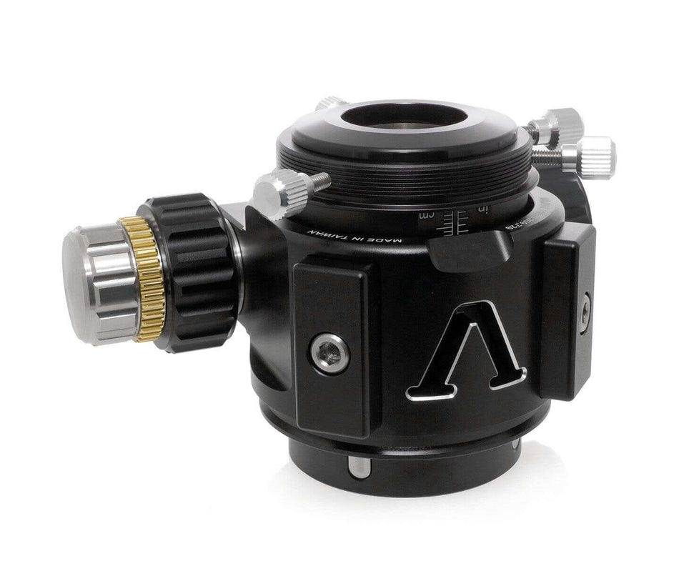 Focheggiatore Crayford TS-Optics 2" per telescopi RC, ideale per astrofotografia, supporta accessori fino a 6 kg, con cuscinetti a sfere.