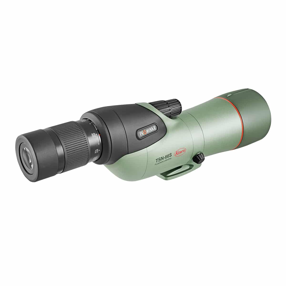 Kowa TSN-66S dettaglio obiettivo fluorite 66mm