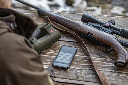 Leica Geovid Pro 8x42 verde oliva app Leica Ballistics