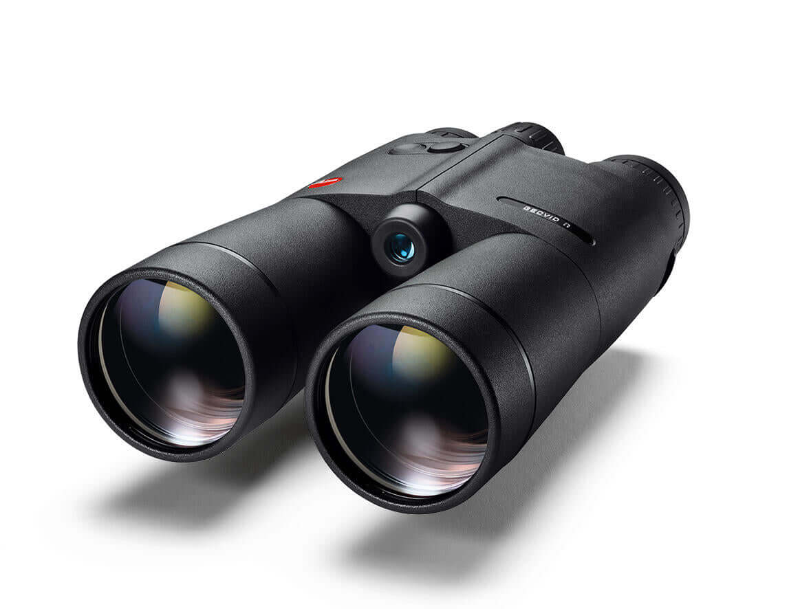 Binocolo Leica GeovidR 15x56 con telemetro laser per immagini nitide.
