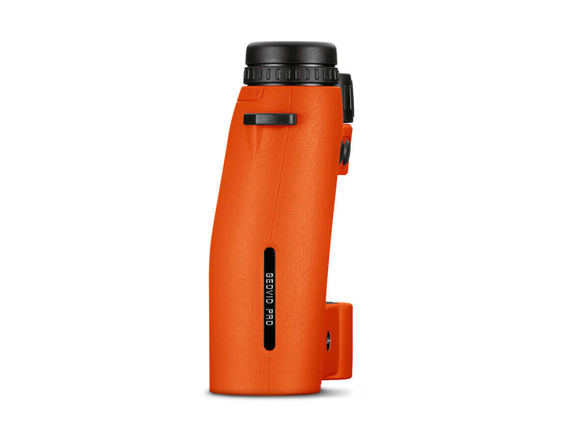 Leica Geovid Pro 10x42 Orange Edition, binocolo compatto e arancione