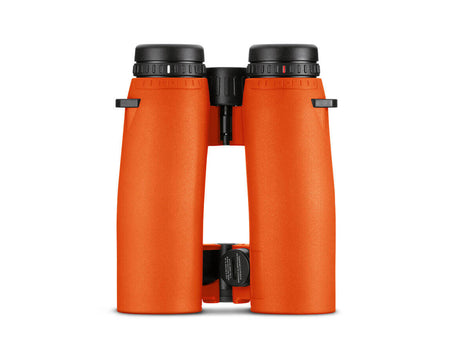 Binocolo Leica Geovid Pro 10x42 Orange Edition con telemetro laser rapido.