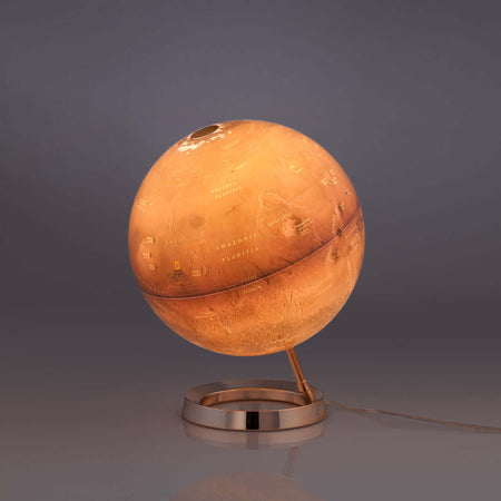 Mappamondo illuminato DiProgress Mappamondo Marte NATGEO, dettagli