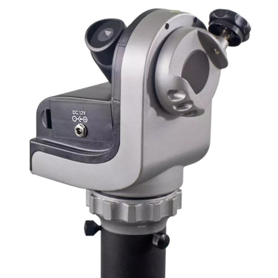 Acuter SunTracker AZ con Treppiede - Montatura Solare, particolare della testa del treppiede.