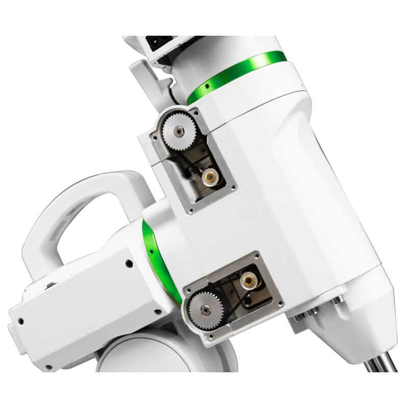 Montatura Sky-Watcher HEQ5-R PRO SynScan, dettaglio trasmissione a cinghia