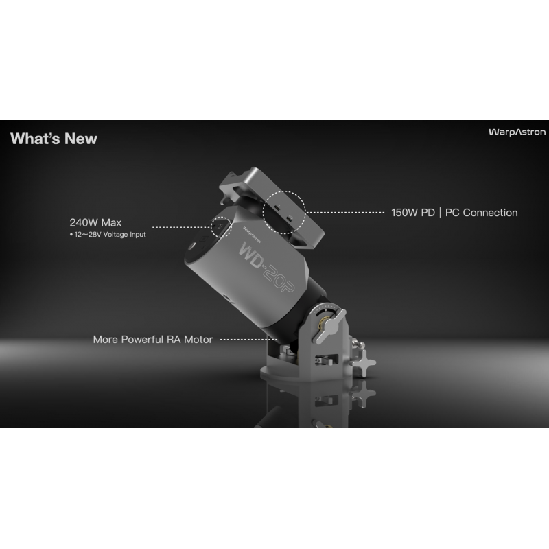 WarpAstron WD 20P Harmonic Direct Drive