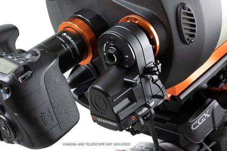 Motore di messa a fuoco elettronico Celestron per telescopi Schmidt-Cassegrain e EdgeHD, installato su telescopio CGX.
