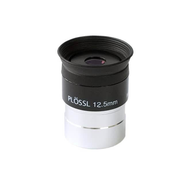 Oculare SkyWatcher Super Plossl Advanced 12.5mm per telescopi, riduce aberrazioni, offre visione ad alto contrasto.