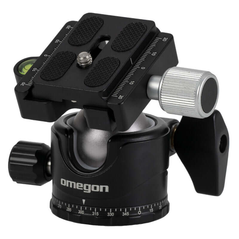 Omegon Testa a Sfera Pro OM10, robusta e versatile per treppiedi.