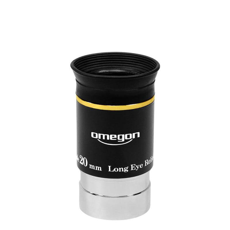 Omegon Ultra Wide Angle 20mm, oculare con fascia dorata