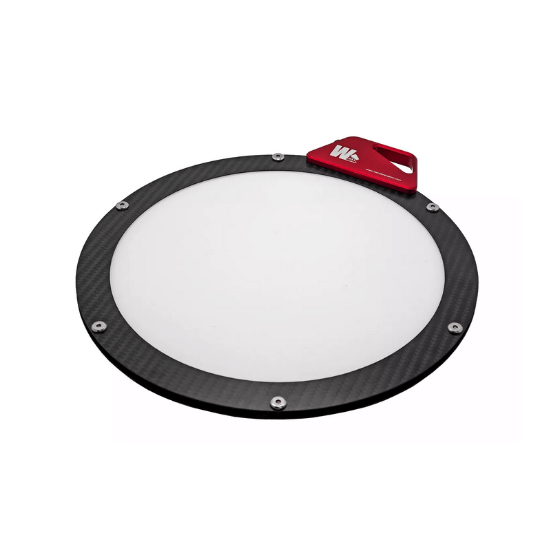Pannello Flat Field Wanderer 150mm bianco con luminosità variabile per astrofotografia