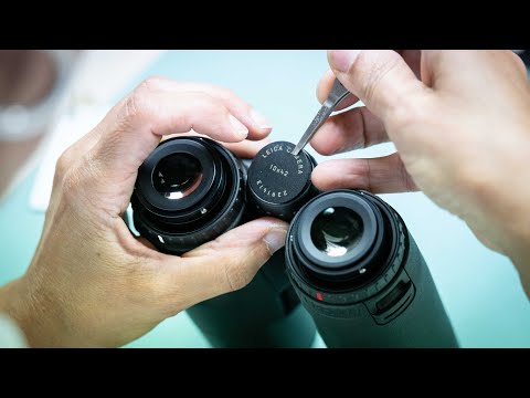 Montaggio del Leica GeovidR 8x56 con precisione artigianale.