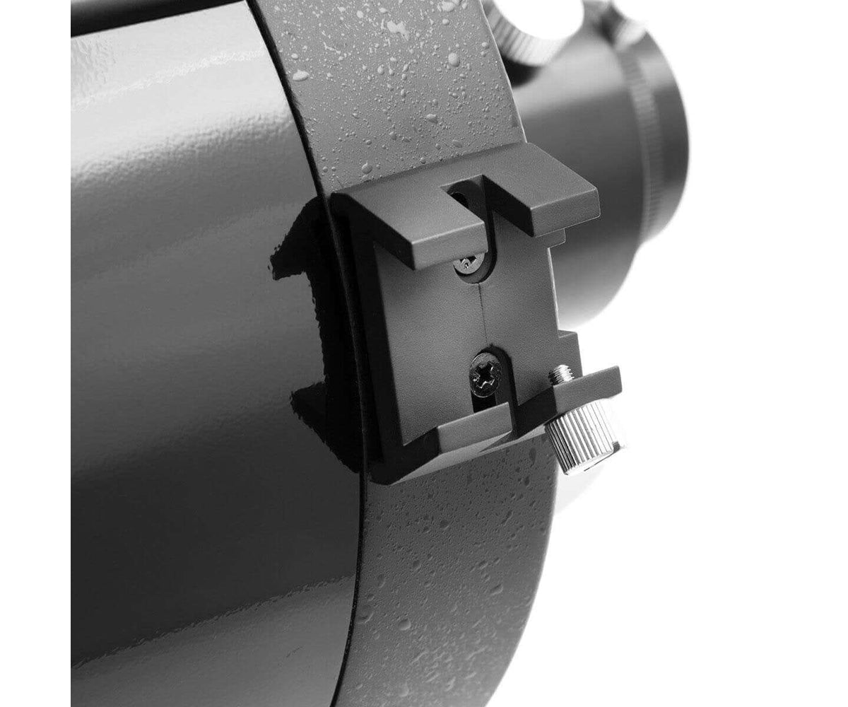 Montatura del telescopio TS-Optics 8" Ritchey-Chrétien Pro RC, ideale per astrofotografia e osservazione visiva, dettagli della struttura.
