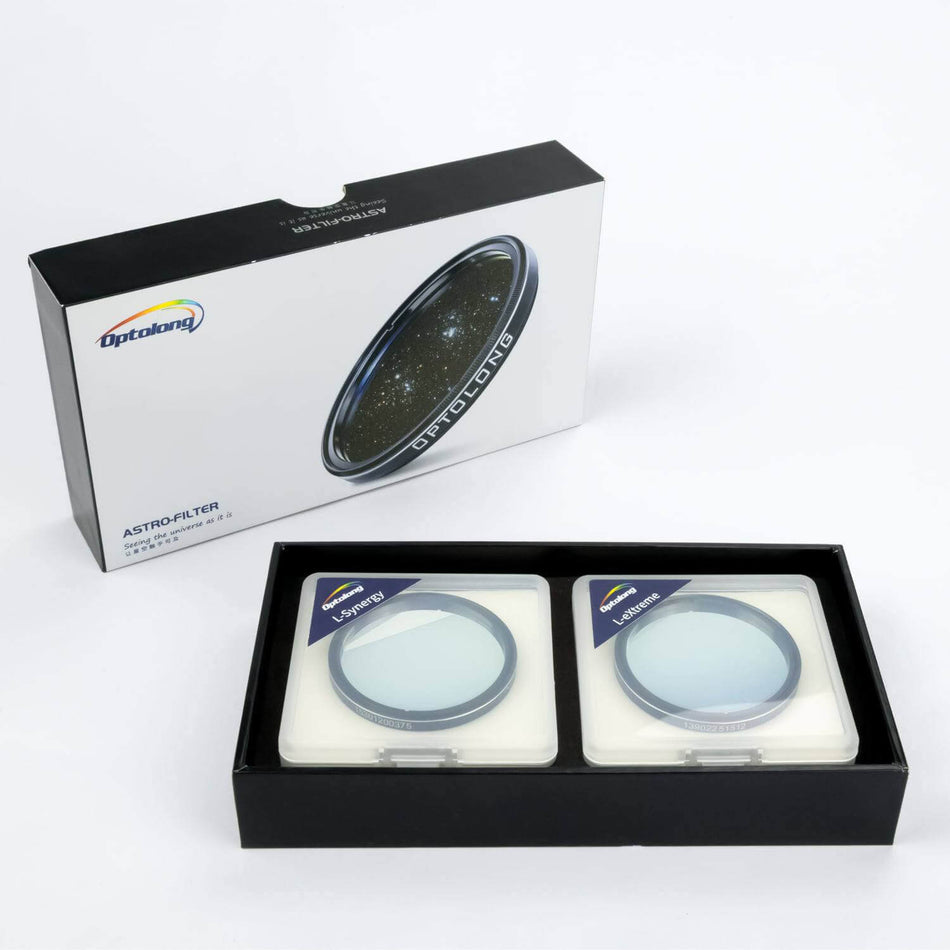 Optolong Set Filtri L2 Dual-Combo 2" (L-Synergy + L-Extreme) in confezione