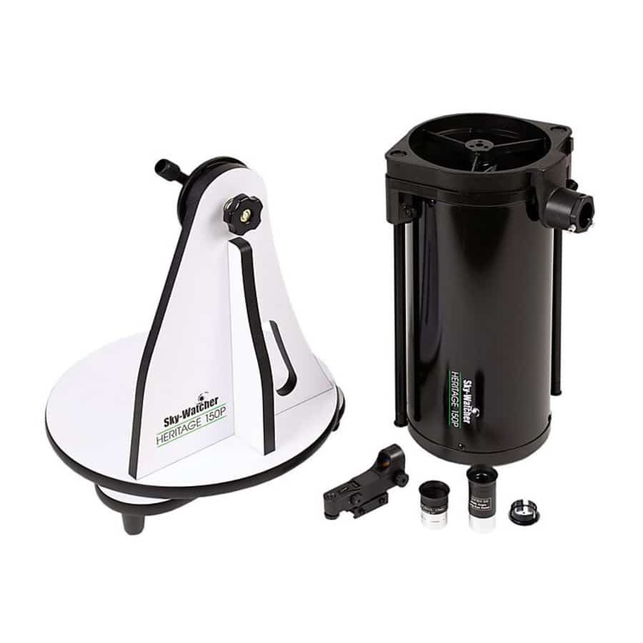 SkyWatcher Dobson Heritage 150/750 Flextube telescopio e base