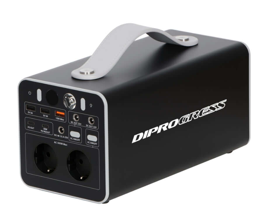 DiProgress MPES300 300W Power Station portatile nero