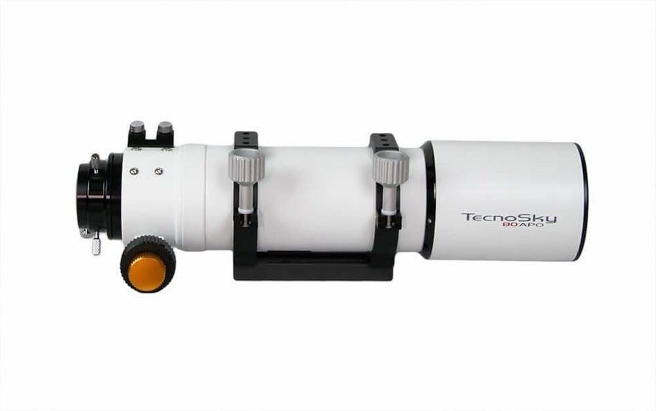 Telescopio Tecnosky EDT 80/480 V2 Apocromatico per astrofotografia e osservazione, tripletto ED FPL-51