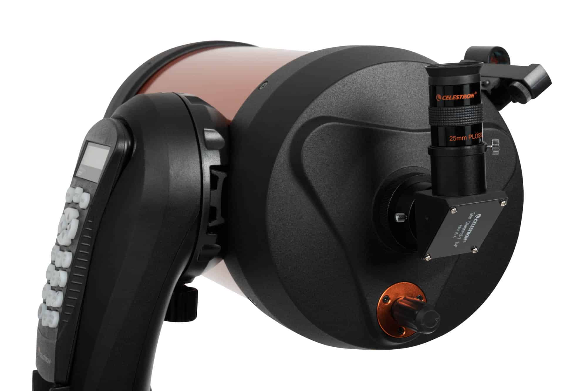 Telescopio Celestron NexStar 8SE Schmidt-Cassegrain vista laterale