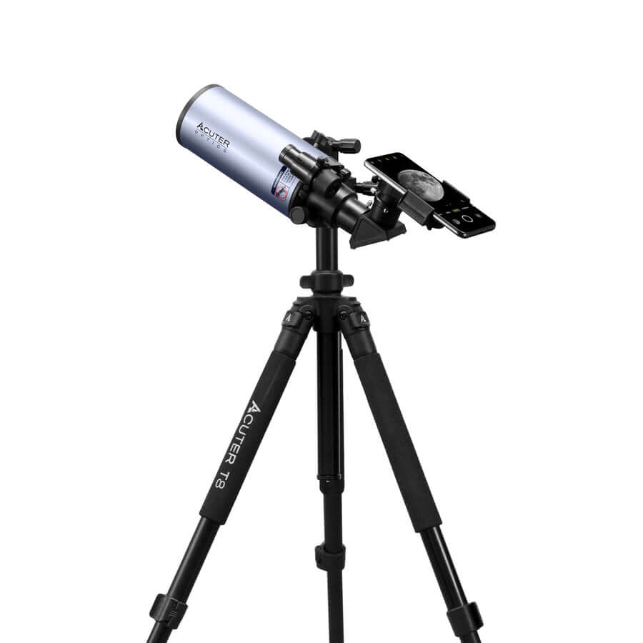 Telescopio Acuter MAK Fast 70 + MiniAltAz T8 su treppiede nero
