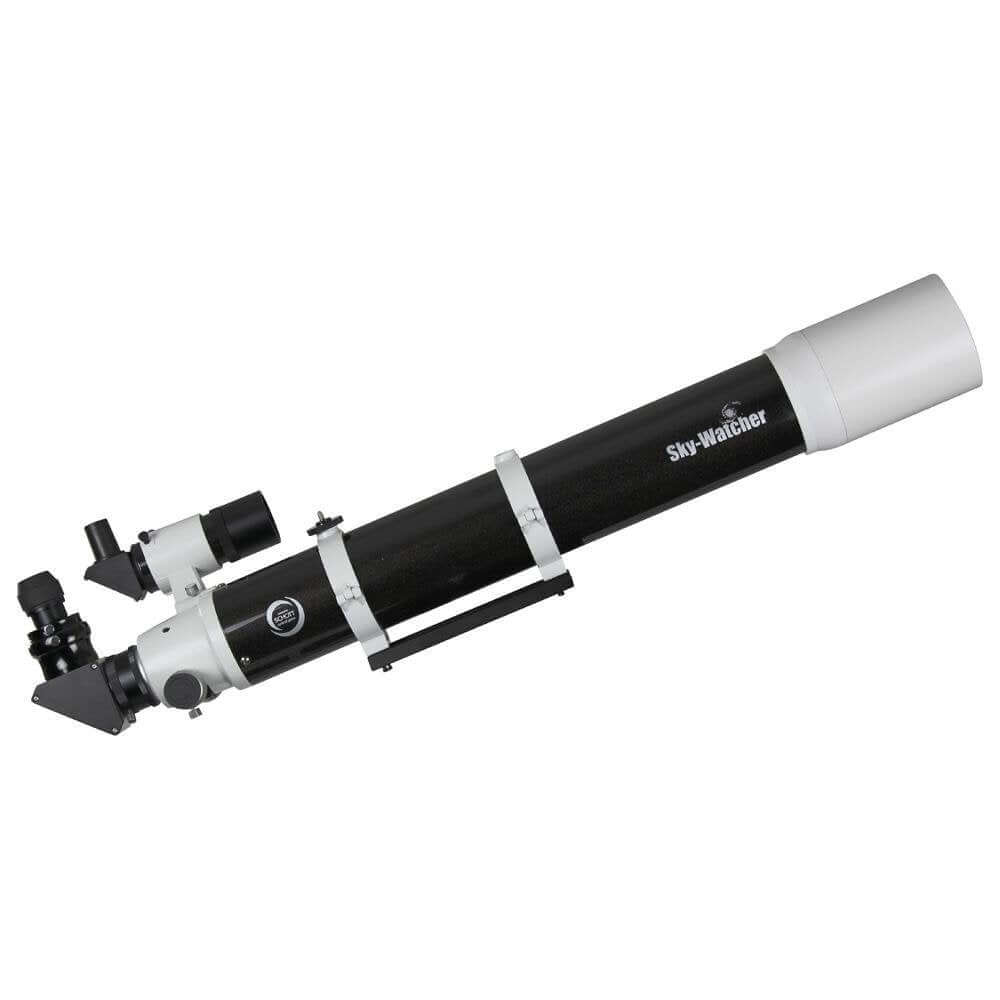 Telescopio apocromatico SkyWatcher Evostar 100ED con tubo ottico ED per osservazioni astronomiche e astrofotografia, incluso valigetta.