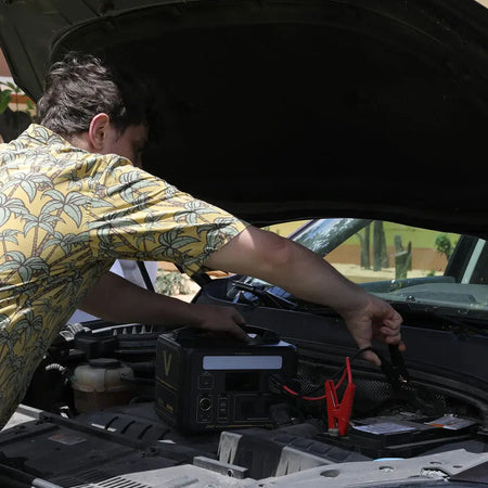 VTOMAN Cavo di Avviamento Jumper in uso per avviare veicolo
