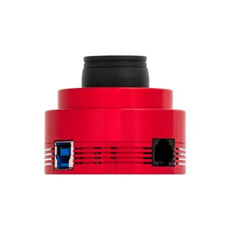 Fotocamera planetaria ZWO ASI 678 MC Color con sensore Sony IMX678, ideale per imaging astronomico a basso rumore.