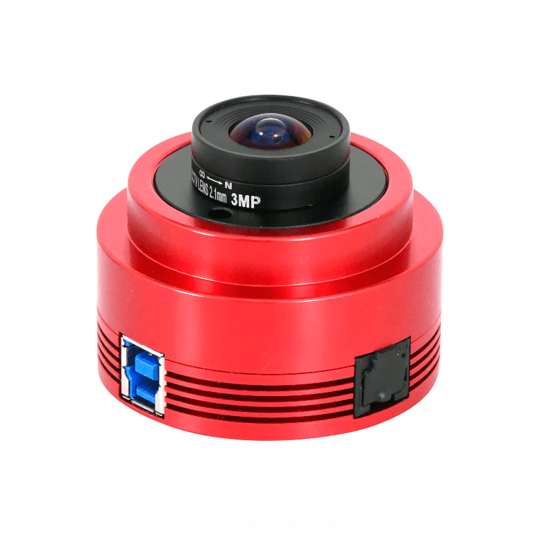 Fotocamera astronomica ZWO ASI 715 MC Color con sensore 8,46 MP e tecnologia STARVIS per imaging planetario e microscopico