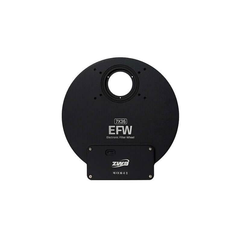 ZWO Ruota Portafiltri EFW 7×36 mm vista frontale
