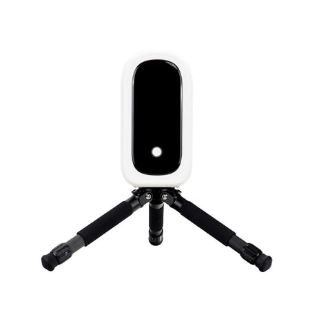 ZWO Seestar S50 Pro chiuso su treppiede - vista 2