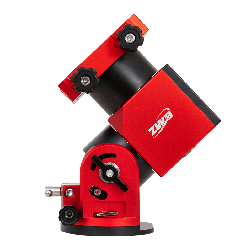 Montatura equatoriale ZWO AM5N, design innovativo per astrofotografia, tecnologia armonica, portatile e preciso.