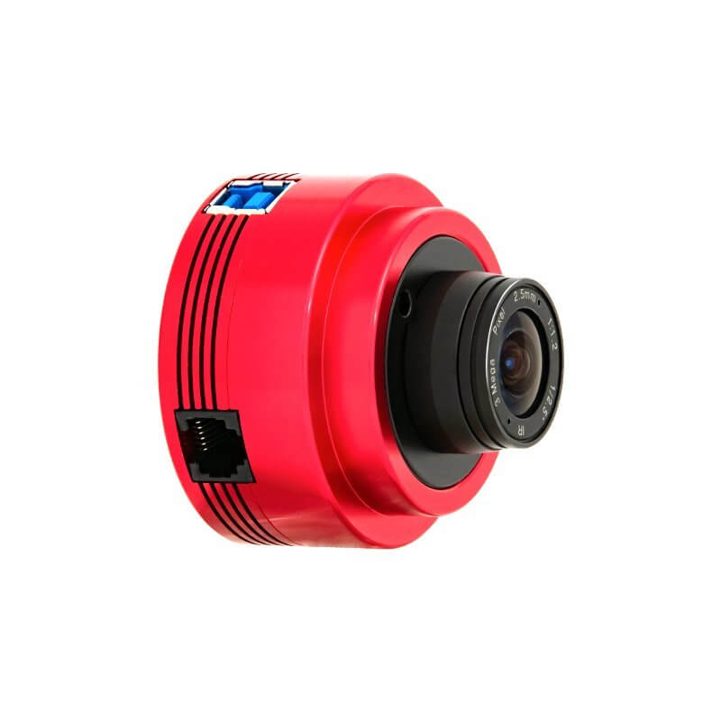 Fotocamera planetaria ZWO ASI 678 MC Color con sensore Sony IMX678, ideale per imaging planetario e condizioni di scarsa illuminazione.